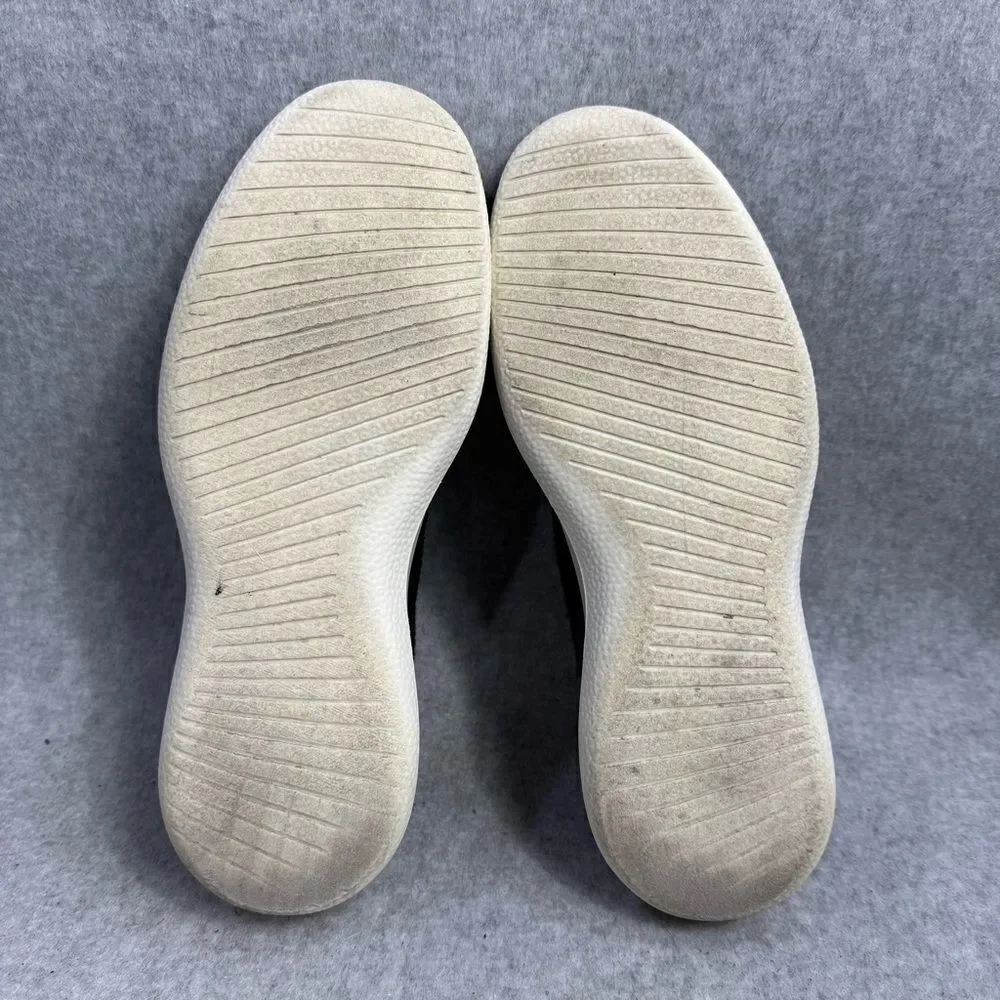 Allbirds Wool Runners Shoes‎ Womens Size 10 Black White Low Top Casual Sneakers